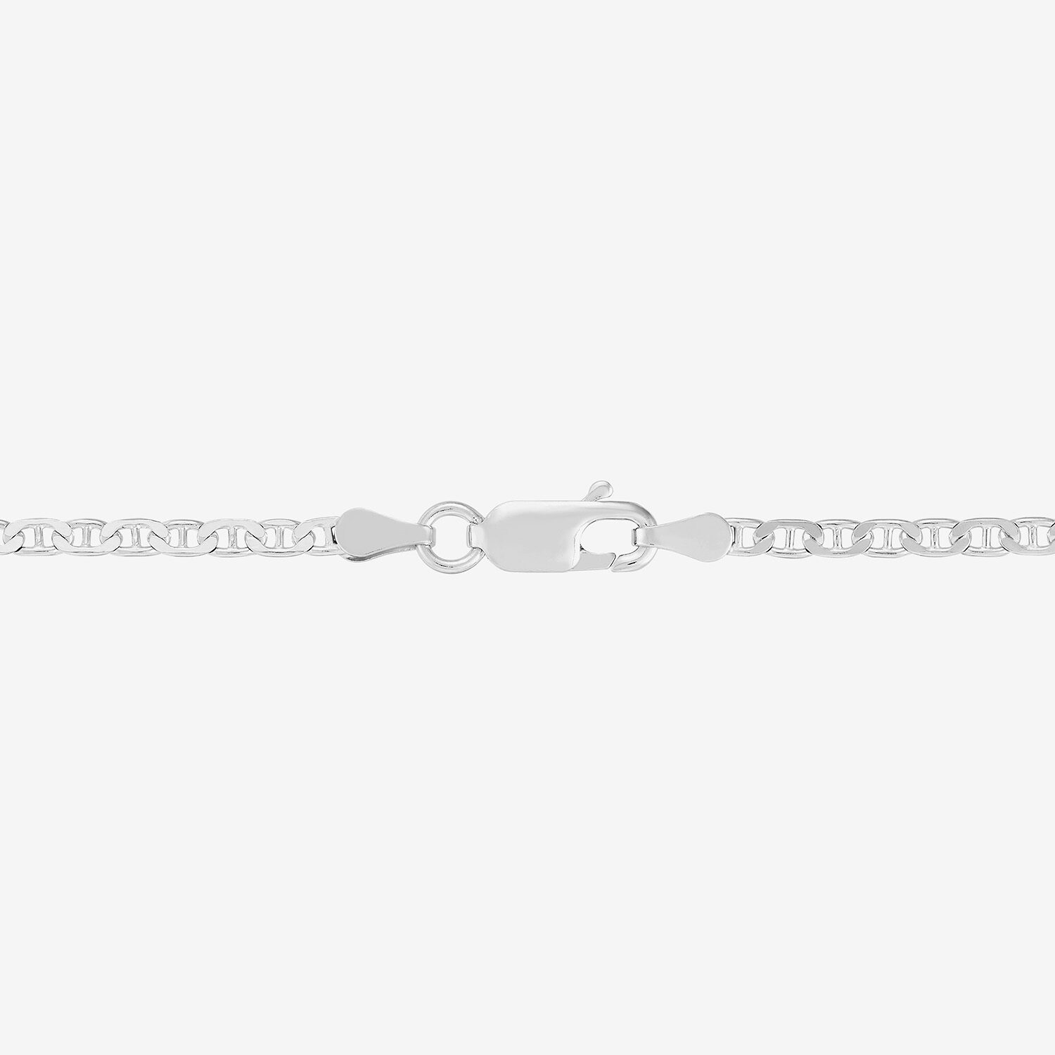 Mens Sterling Silver 22 Inch Chain Necklace