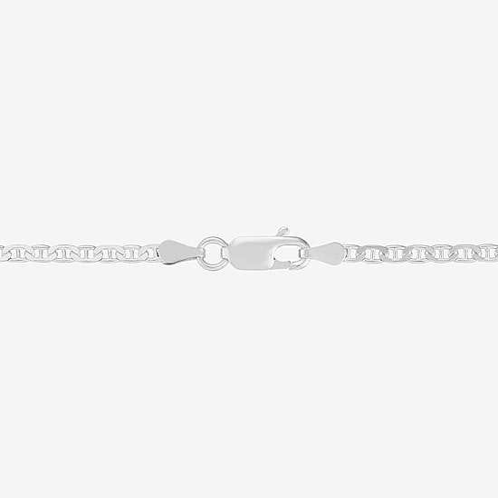 Mens Sterling Silver 22 Inch Chain Necklace