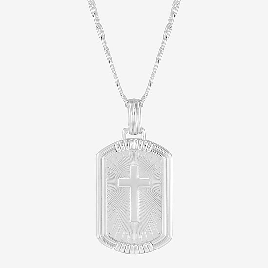Mens Sterling Silver 22 Inch Chain Necklace