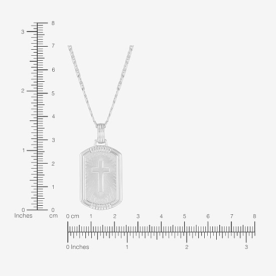 Mens Sterling Silver 22 Inch Chain Necklace