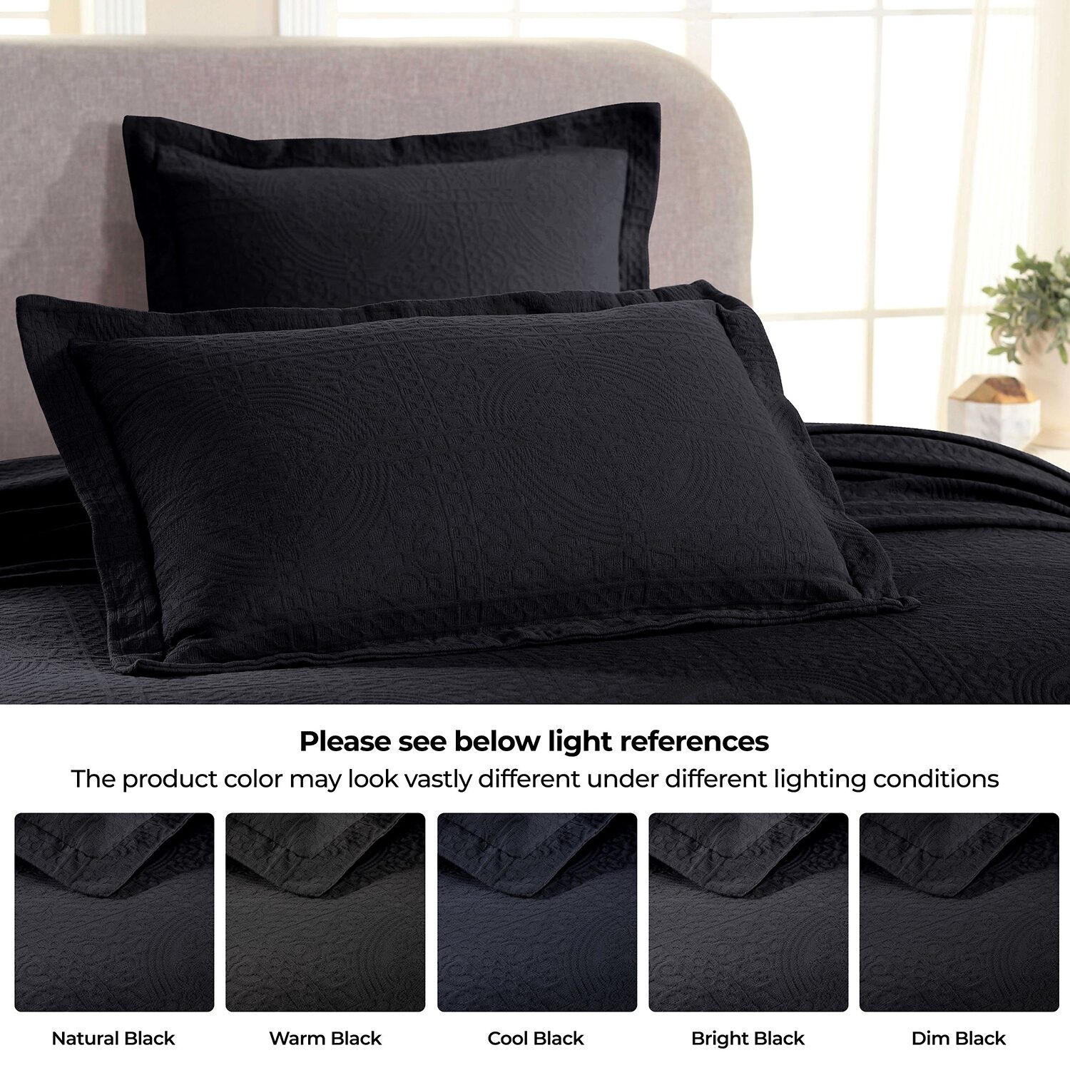 SUPERIOR® Fleur De Lis Matelasse French Pattern Jacquard Bedspread