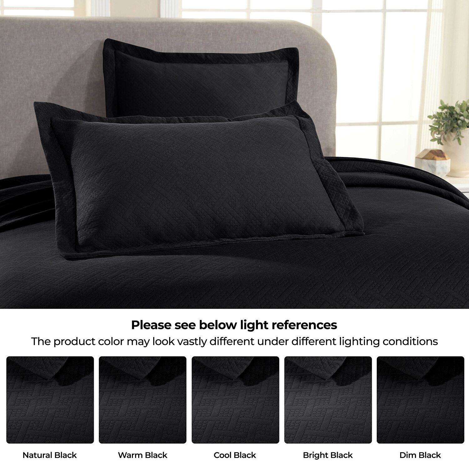 SUPERIOR® Basketweave Matelasse Cotton Woven Jacquard Bedspread