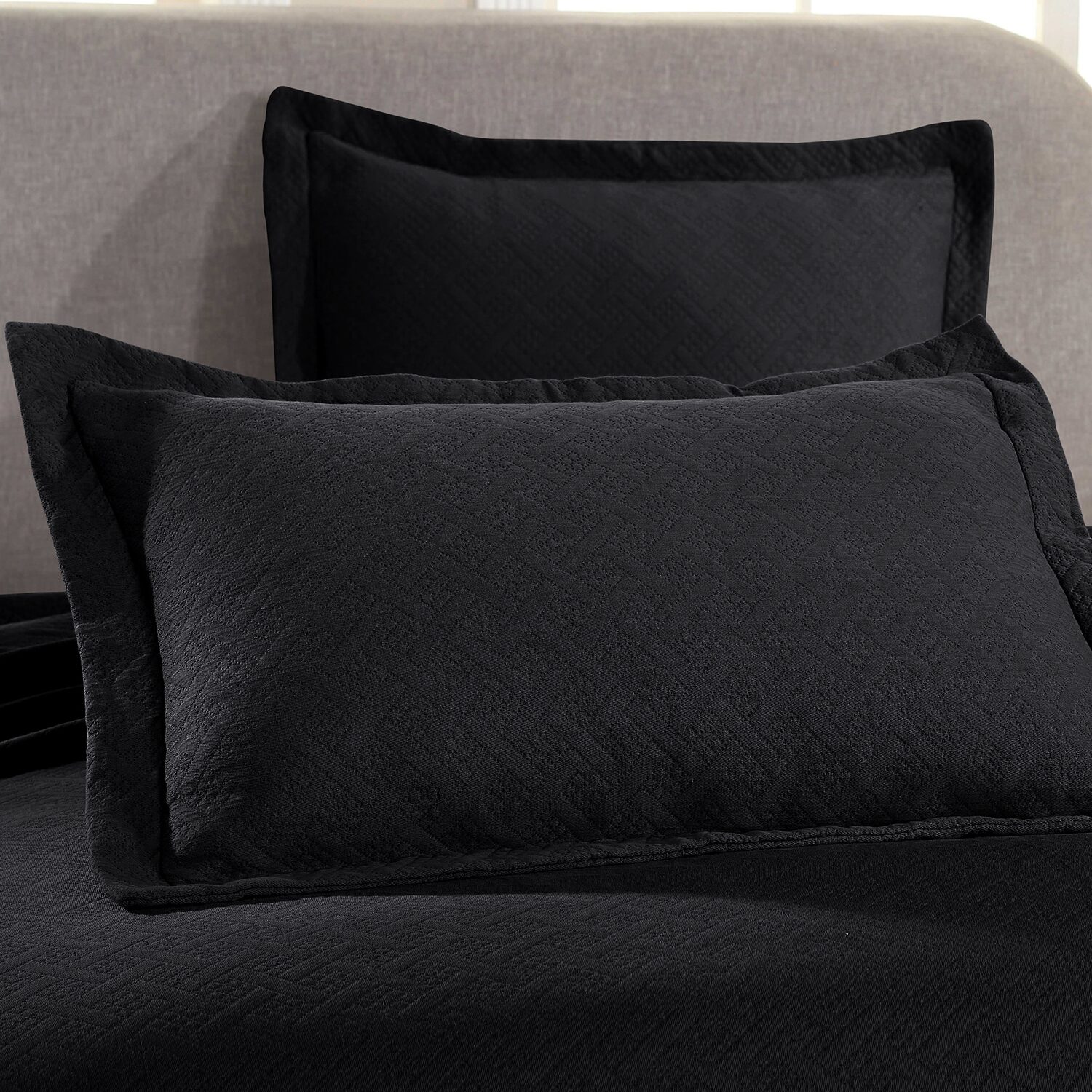 SUPERIOR® Basketweave Matelasse Cotton Woven Jacquard Bedspread