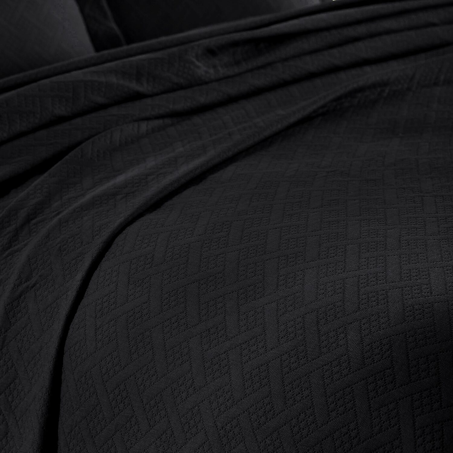 SUPERIOR® Basketweave Matelasse Cotton Woven Jacquard Bedspread