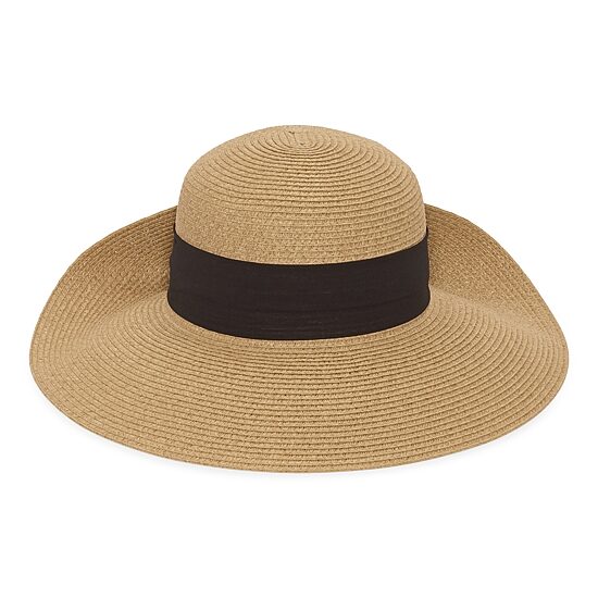 Liz Claiborne Classic Bow Womens Floppy Hat