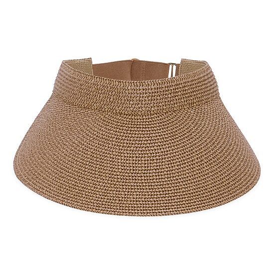 Liz Claiborne Straw Womens Visor