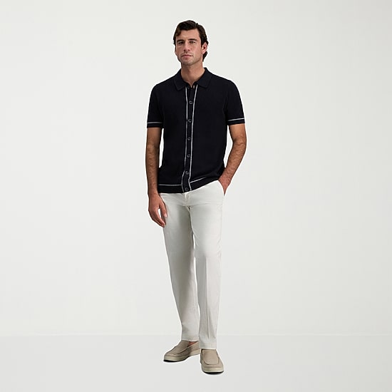 Haggar Cotton Canvas Mens Straight Fit Flat Front Pant