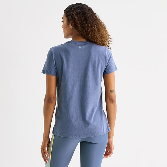 Xersion Womens Cotton Crew Neck Short Sleeve T-Shirt