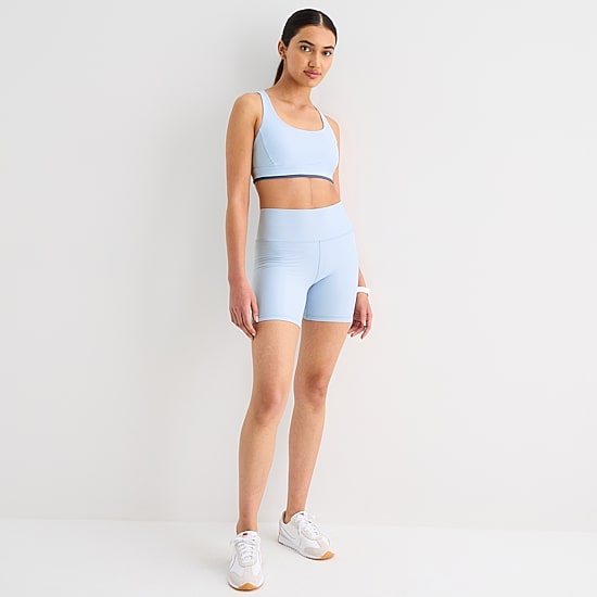 Xersion EverContour+ Womens 6" High Rise Quick Dry Bike Short
