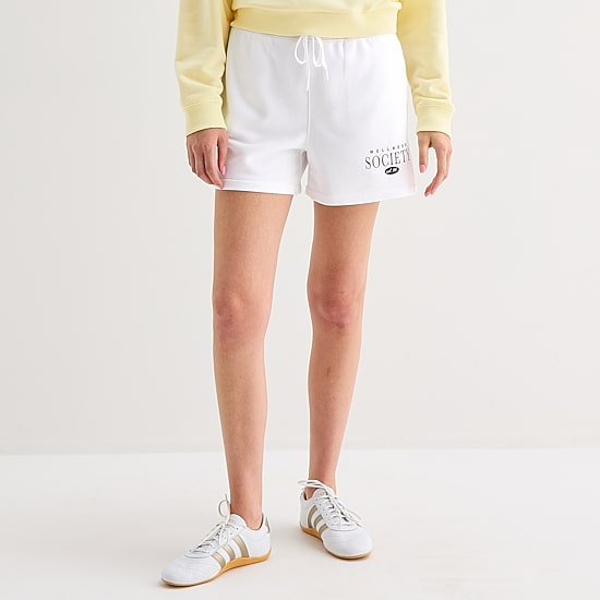 Xersion Womens 4" French Terry Active Pull-On Short
