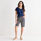 St. John's Bay Womens 11" Bermuda Short