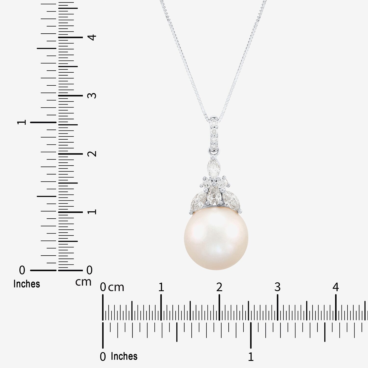 Limited Quantities! Womens / CT. T.W. Genuine White 14K Gold 18 Inch Pendant Necklace