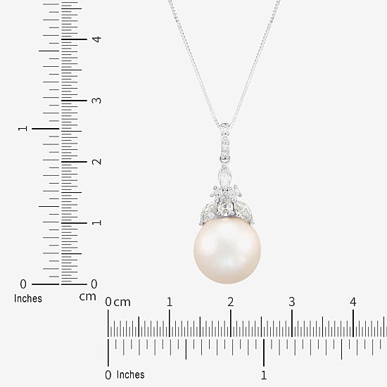 Limited Quantities! Womens 1/2 CT. T.W. Genuine White 14K Gold 18 Inch Pendant Necklace