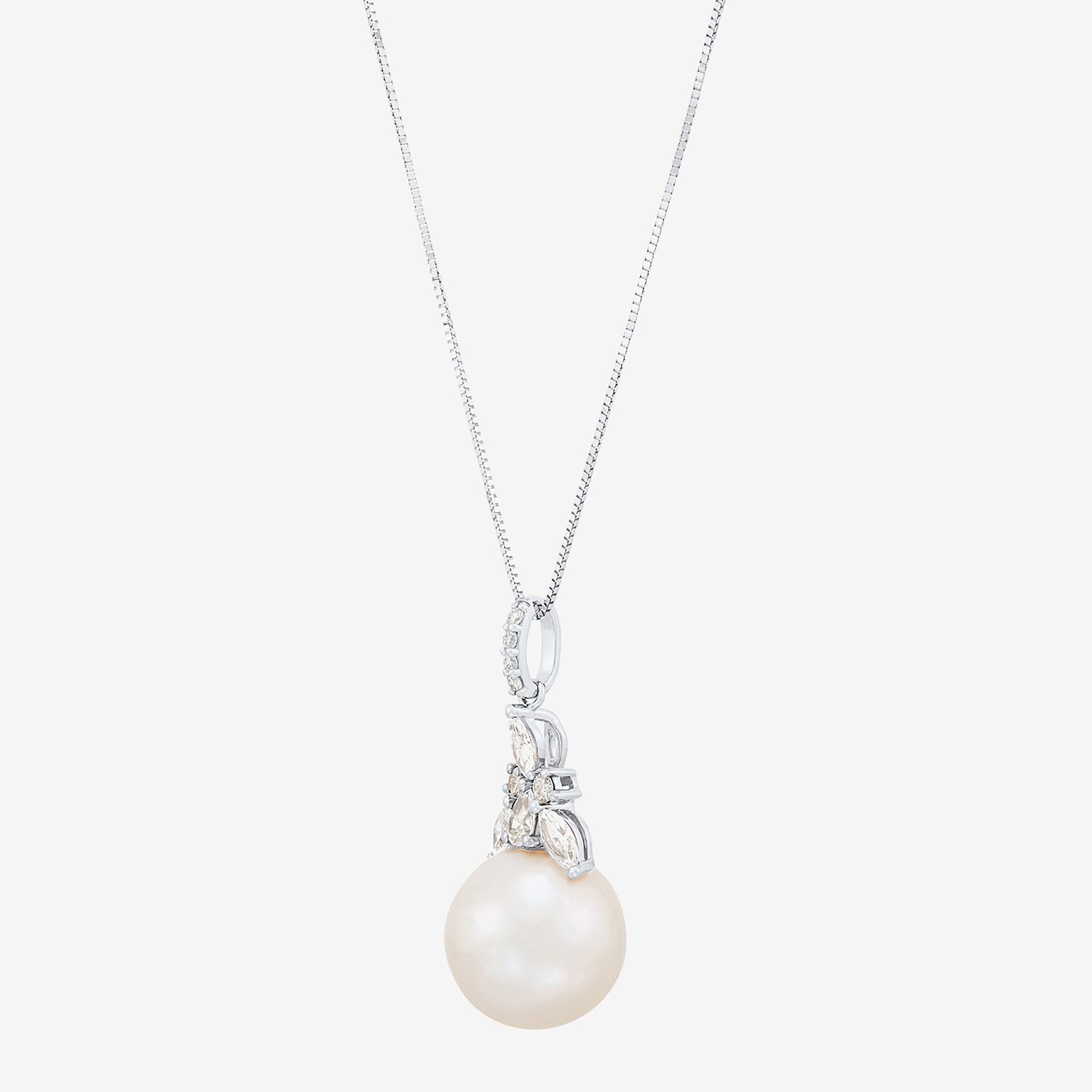Limited Quantities! Womens / CT. T.W. Genuine White 14K Gold 18 Inch Pendant Necklace