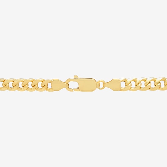 Made in Italy Womens 10K Gold 22 Inch Chain Necklace
