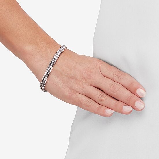 Limited Quantities! Womens Sterling Silver 7.5 Inch Link Chain Bracelet