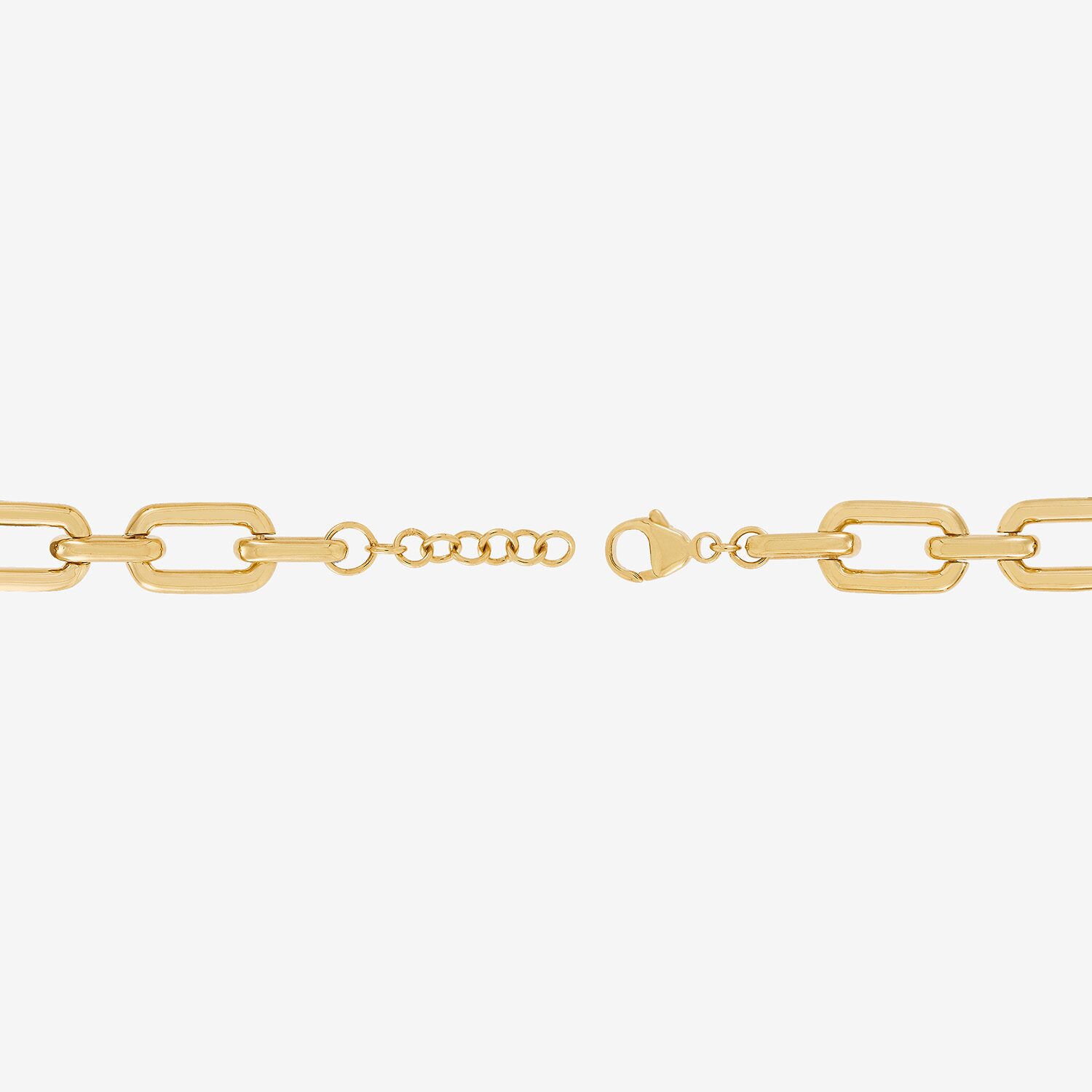 Limited Quantities! Womens 24K Gold Over Silver 7 3/4 Inch Link Chain Bracelet