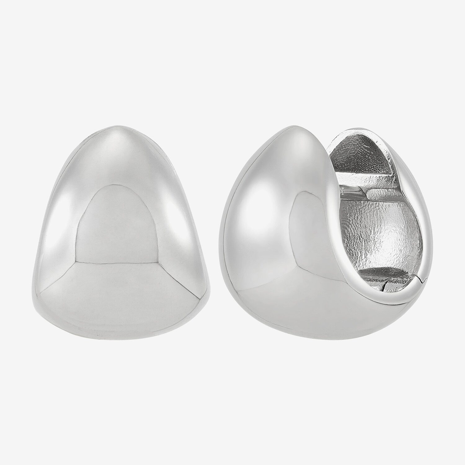 Limited Quantities! Womens Sterling Silver 15mm Hoop Earrings