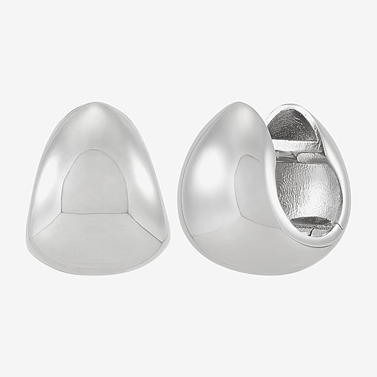 Limited Quantities! Womens Sterling Silver 15mm Hoop Earrings
