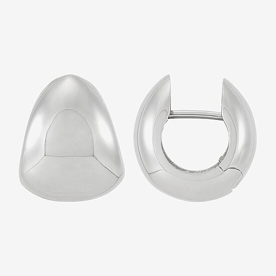 Limited Quantities! Womens Sterling Silver 15mm Hoop Earrings