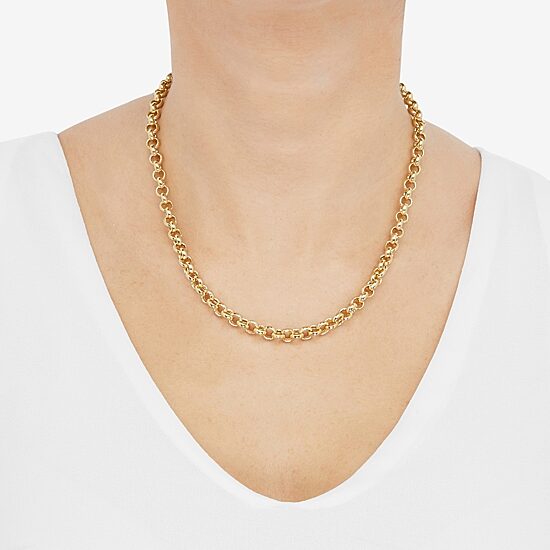 Limited Quantities! Womens Sterling Silver 18 Inch Rolo Chain Necklace