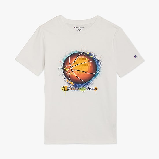 Champion Big Kid Boys Round Neck Short Sleeve Regular Fit Graphic T-Shirt