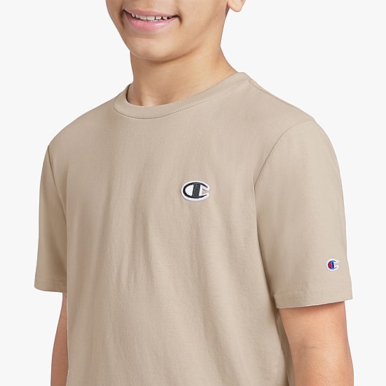 Champion Big Kid Boys Round Neck Short Sleeve Regular Fit Graphic T-Shirt