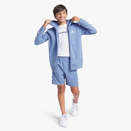 Champion Big Kid Boys Long Sleeve Zipper Active Hoodie