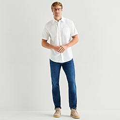 jcpenney mens button down dress shirts Men's White Button-down Shirts - Men