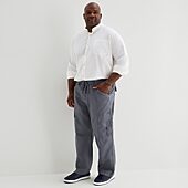 mutual weave Mens Regular Fit Big and Tall Cargo Pant