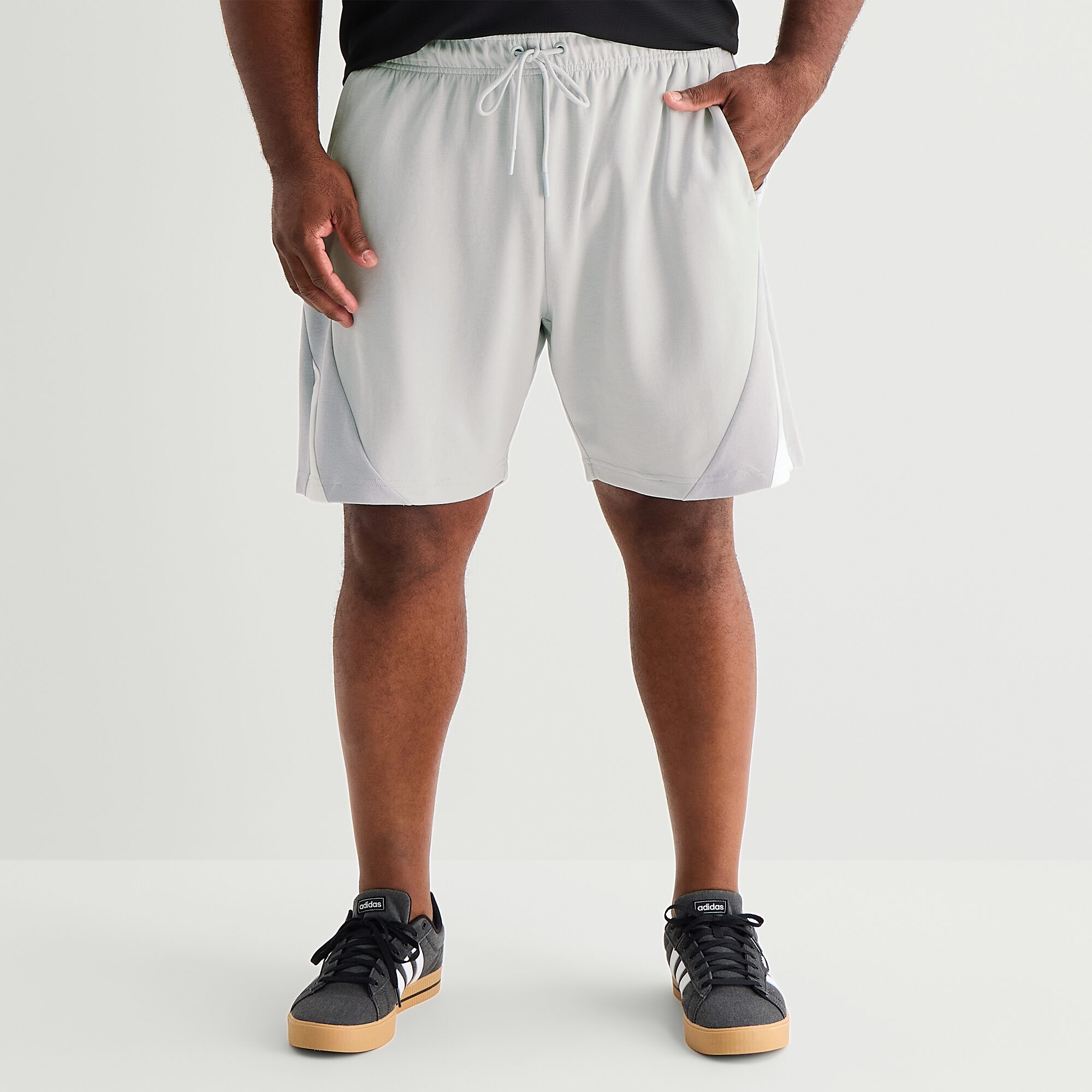 Shaquille O'Neal XLG™ Mens 8" Mid Rise Big and Tall DRAWSTRING WAIST Active Pull-On Short