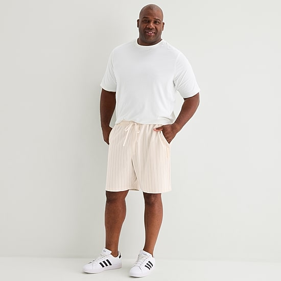 Shaquille O'Neal XLG™ Mens 8" Mid Rise Big and Tall Active Pull-On Short
