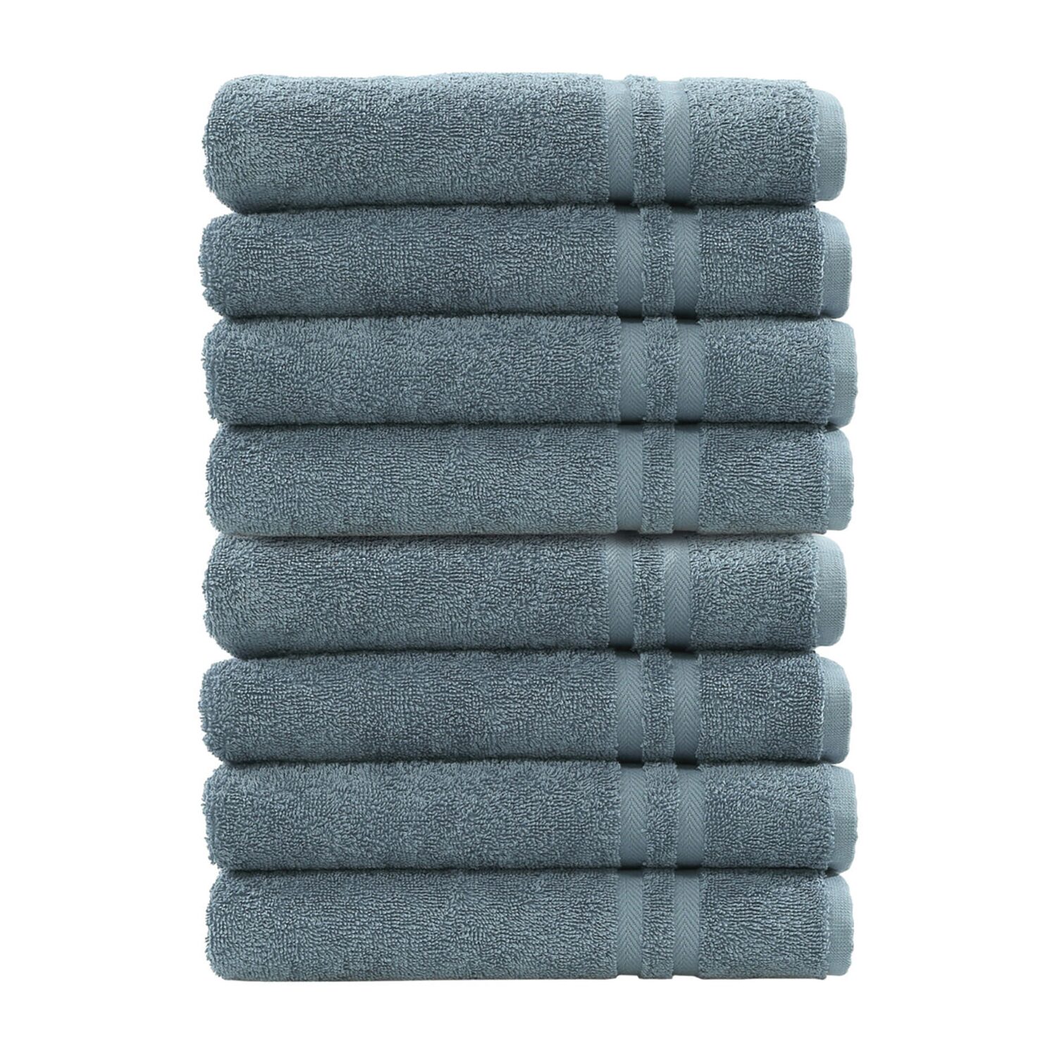 Linum Home Textiles Turkish Cotton Denzi 8-pc Hand Towel Set
