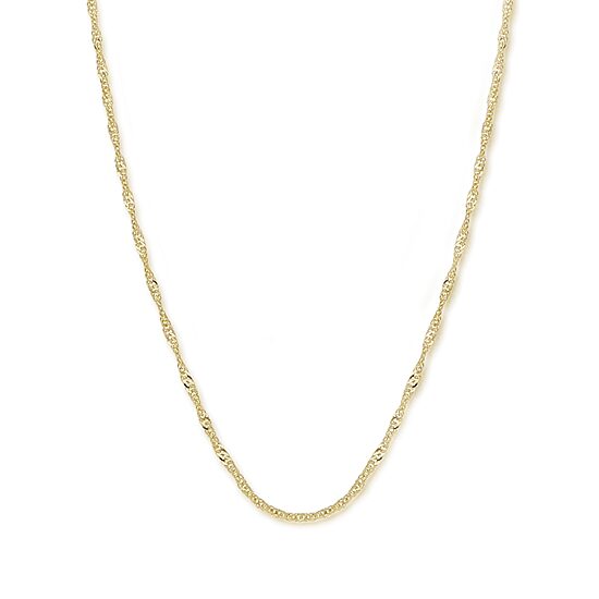 14K Gold 16" Singapore Chain "