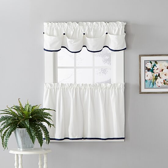 Saturday Knight Manor Rod Pocket Tailored Valance
