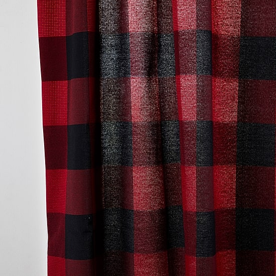 Saturday Knight Grandin Stripe Rod Pocket Light-Filtering Single Curtain Panel