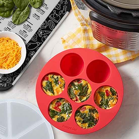 Instant Pot Aluminum Dishwasher Safe Egg Poacher Insert