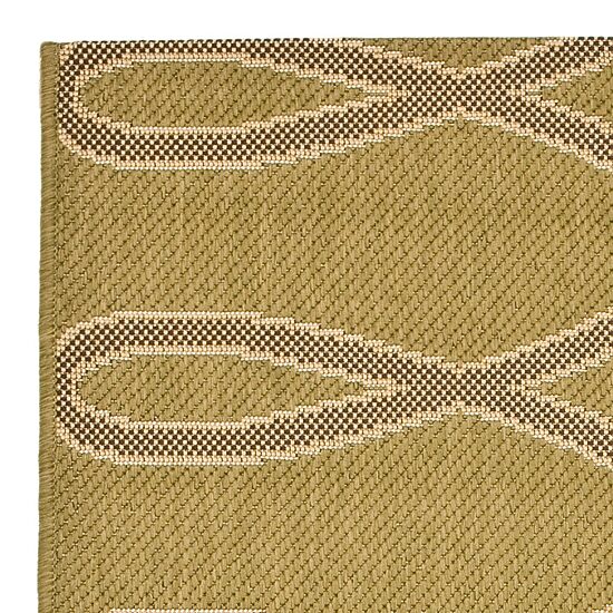 Safavieh Courtyard Collection Lasya Geometric Indoor/Outdoor Accent Rug