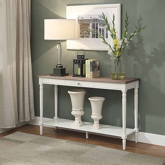 Convenience Concepts French Country 1-Drawer Console Table