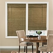 Bali Natural Custom Cordless Light-Filtering Roman Shade