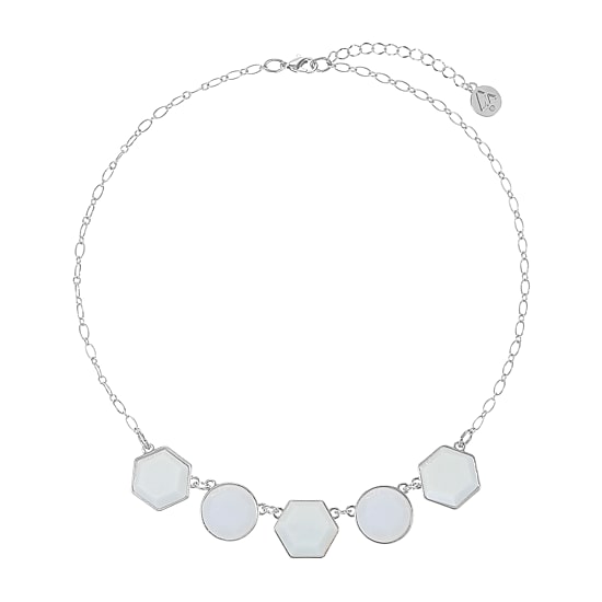 Liz Claiborne 17 Inch Cable Collar Necklace