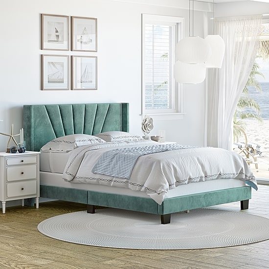 Valentina Upholstered Platform Bed