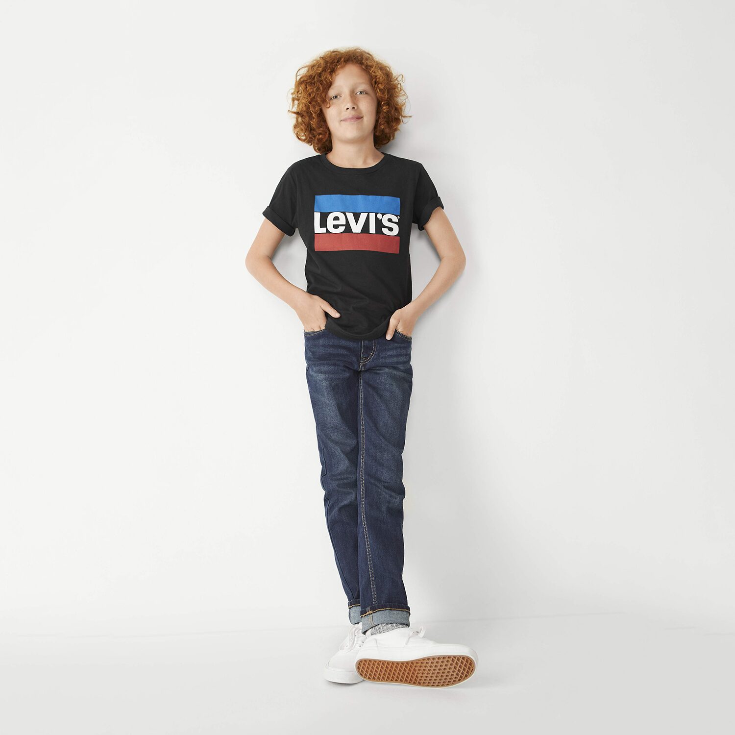 Levi's® Big Kid Boys Crew Neck Short Sleeve Regular Fit Graphic T-Shirt