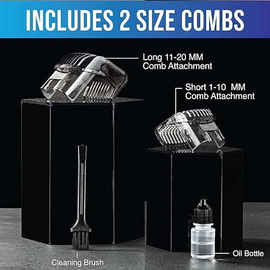 Bell + Howell Vacutrim Rechargeable Hair Trimmer