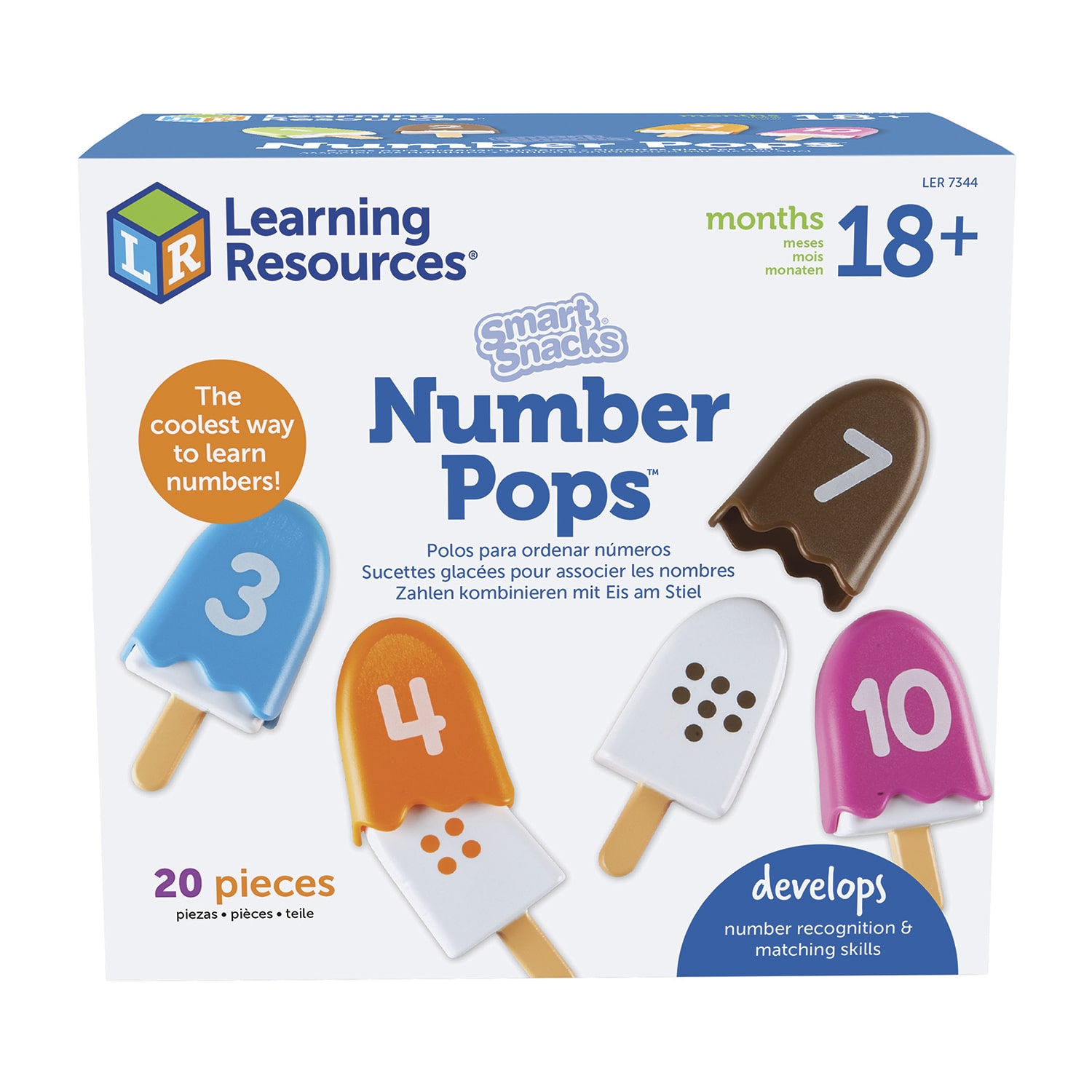 Learning Resources Smart Snacks® Number Pops™ Discovery Toy
