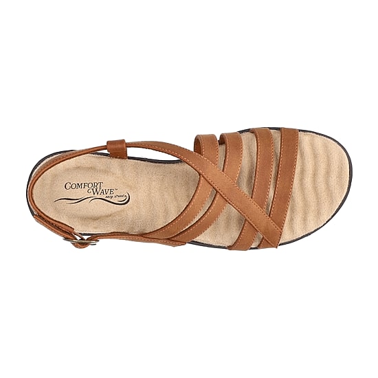 Easy Street Womens Lobo Strap Sandals