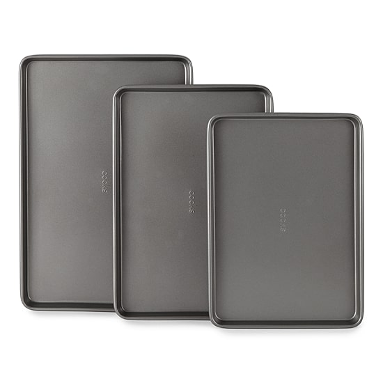 Cooks 3-pc. Carbon Steel Non-Stick Cookie Sheet Set