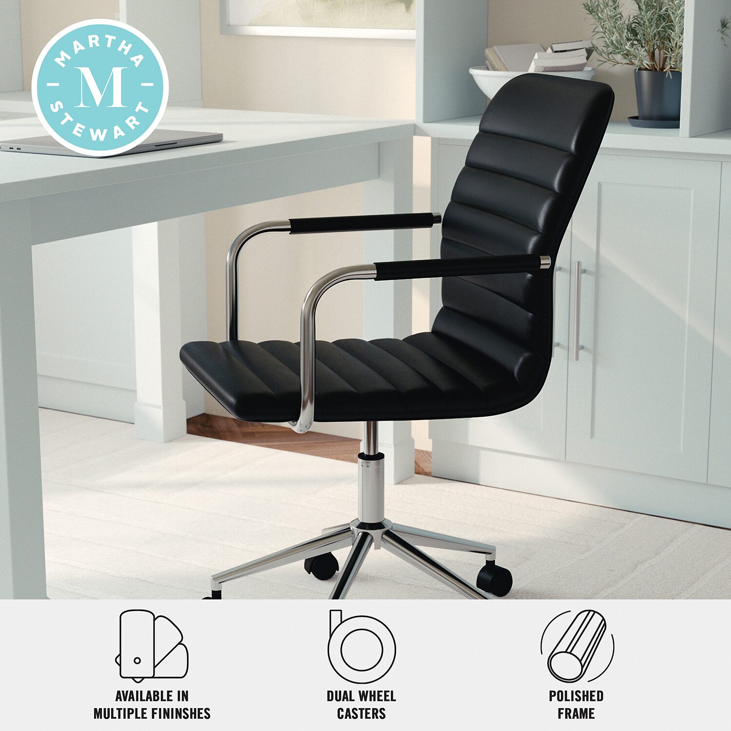 Martha Stewart Taytum 360° Office Chair