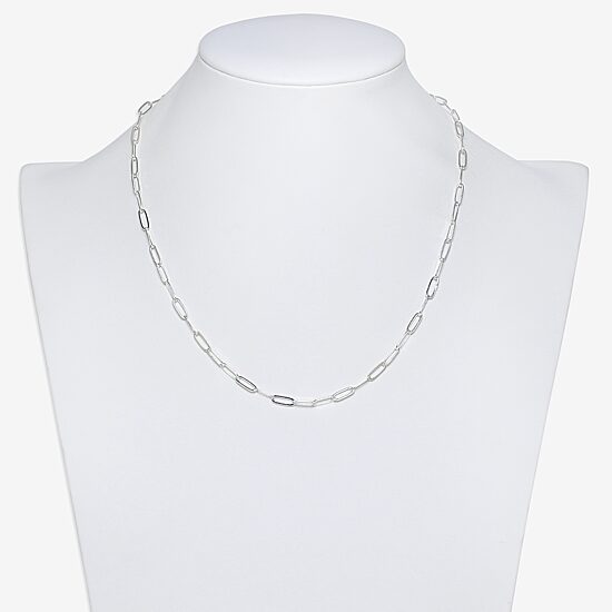 Mixit Womens Hypoallergenic 18 Inch Paperclip Chain Necklace
