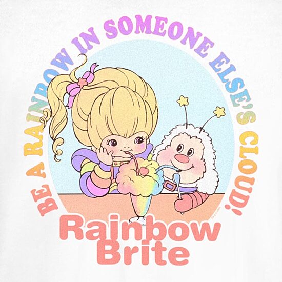 Be A Rainbow Friends Little & Big Kid Girls Crew Neck Short Sleeve T-Shirt